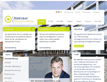 Tablet Screenshot of akkurat-service.eu